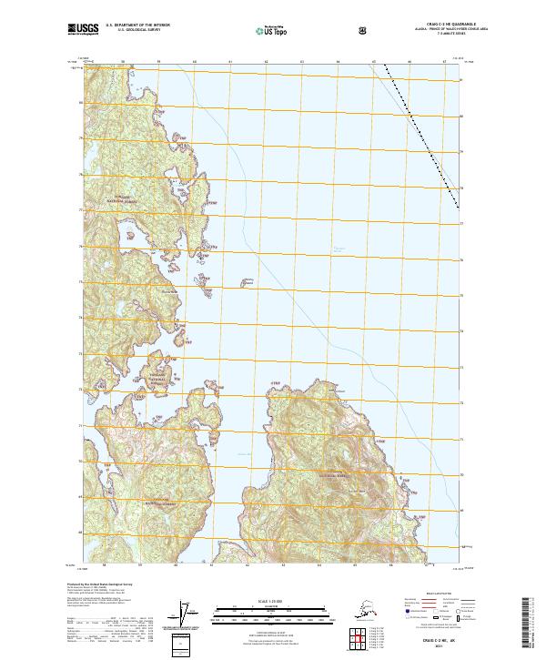 Craig C-2 NE 2021 topographic map thumbnail