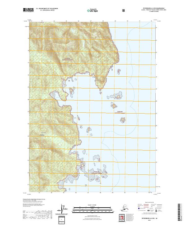 Petersburg A-6 NW topographic map thumbnail