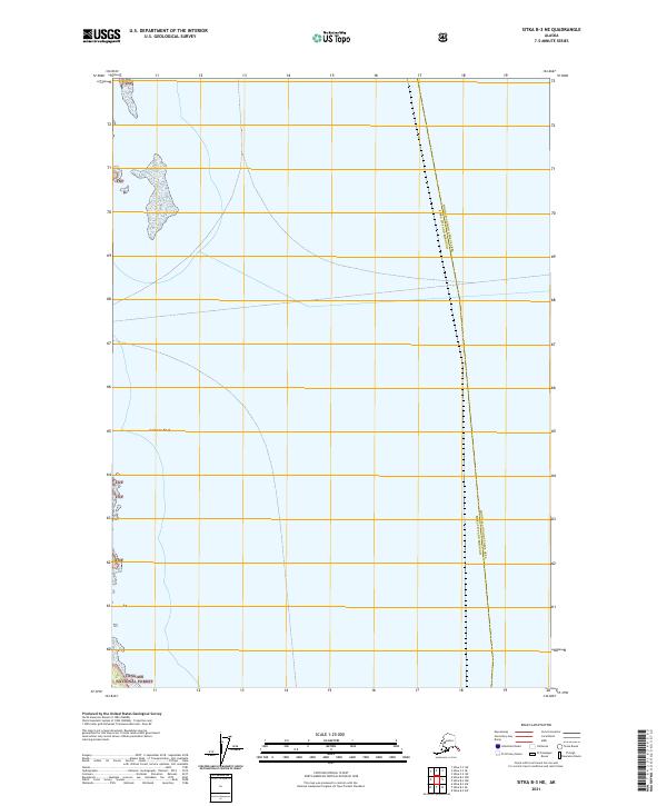 Sitka B-3 NE topographic map thumbnail