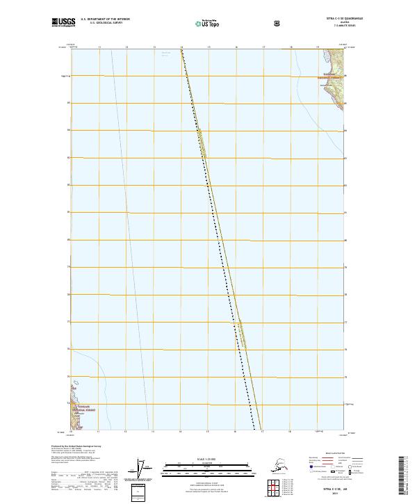 Sitka C-3 SE 2021 topographic map thumbnail