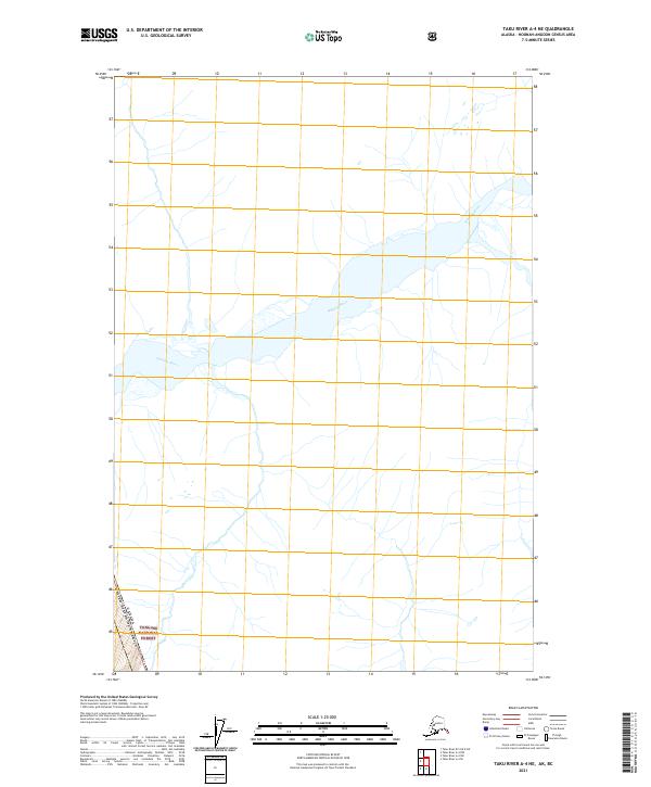 Taku River A-4 NE topographic map thumbnail