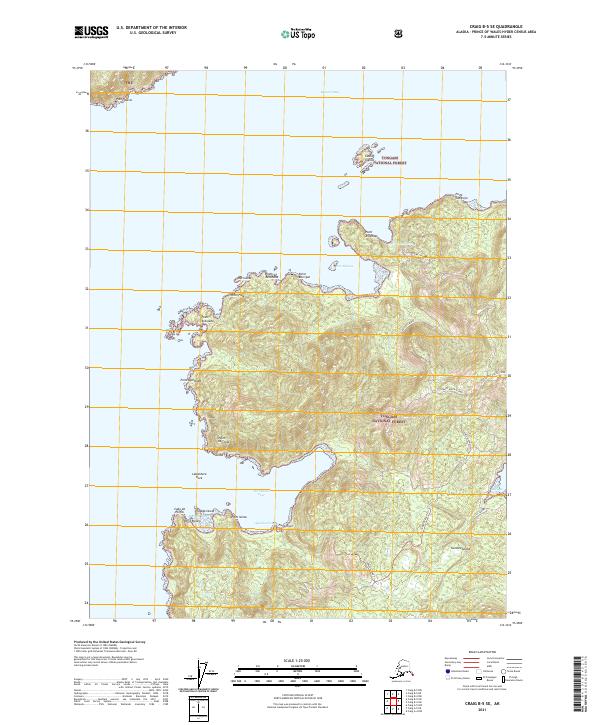 Craig B-5 SE 2021 topographic map thumbnail