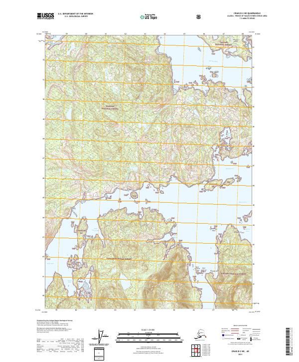 Craig B-2 NE 2021 topographic map thumbnail