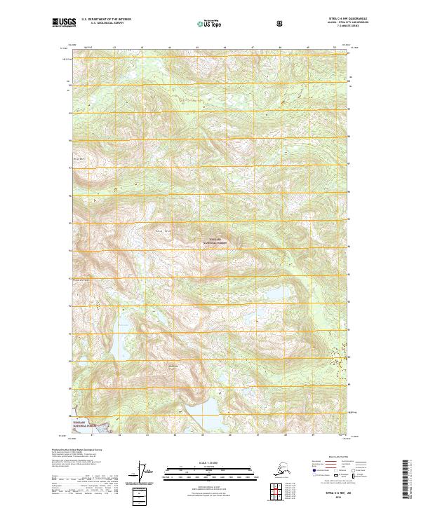 Sitka C-6 NW topographic map thumbnail