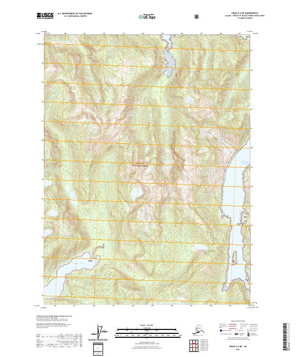 Craig A-2 NE 2021 topographic map thumbnail