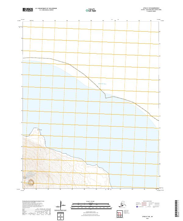 Atka D-1 NE topographic map thumbnail