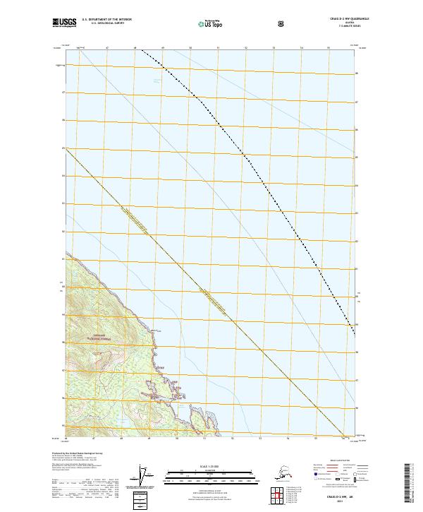 Craig D-2 NW 2021 topographic map thumbnail
