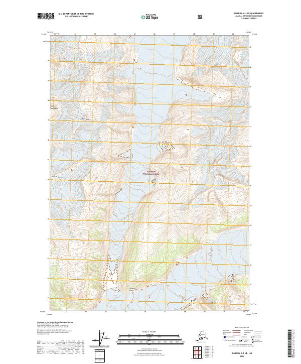 Sumdum A-3 NE 2021 topographic map thumbnail
