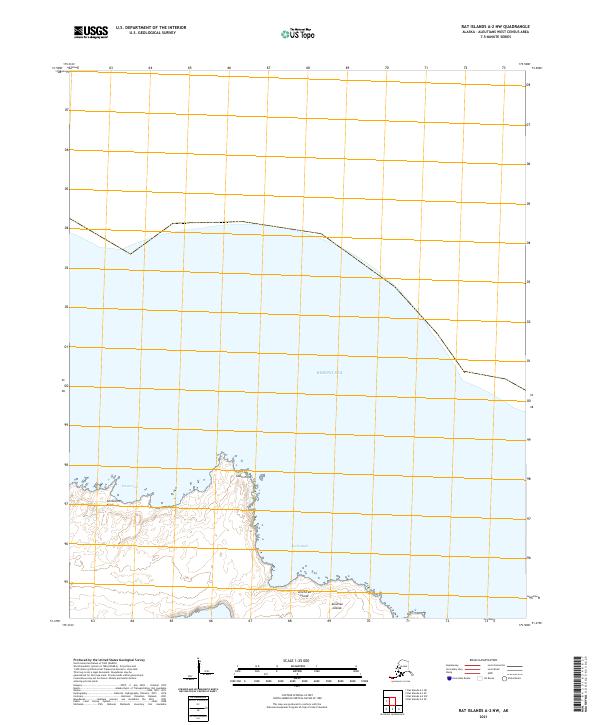 Rat Islands A-2 NW topographic map thumbnail