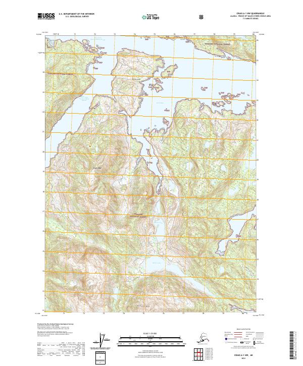Craig A-1 NW 2021 topographic map thumbnail