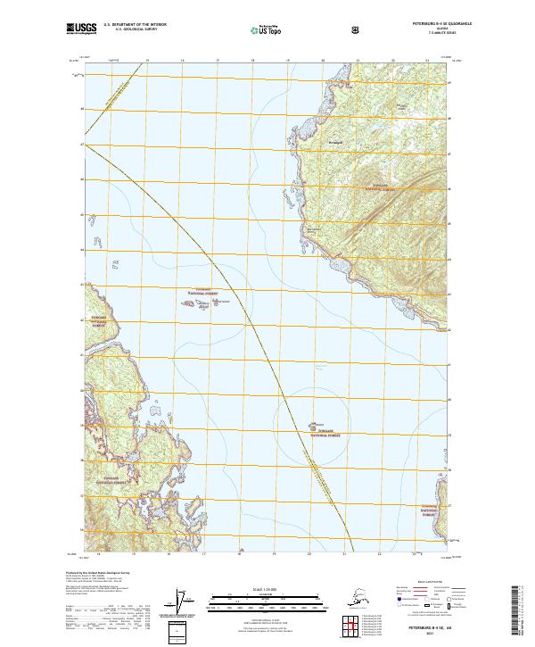 Petersburg B-4 SE topographic map thumbnail