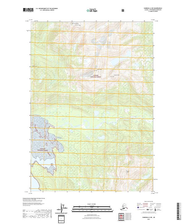 Sumdum A-4 NE 2021 topographic map thumbnail