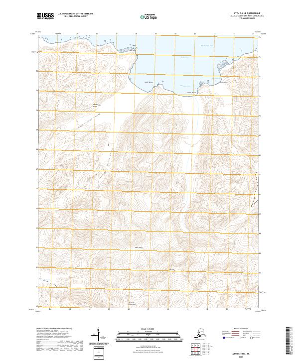 Attu C-4 NE topographic map thumbnail