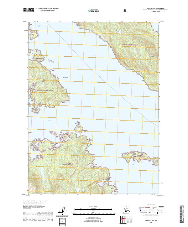 Craig B-1 NW 2021 topographic map thumbnail