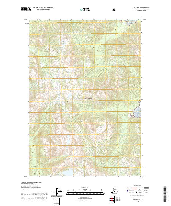 Sitka C-6 SE topographic map thumbnail