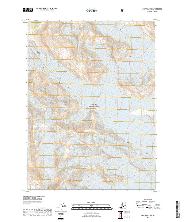 Yakutat C-3 NW topographic map thumbnail