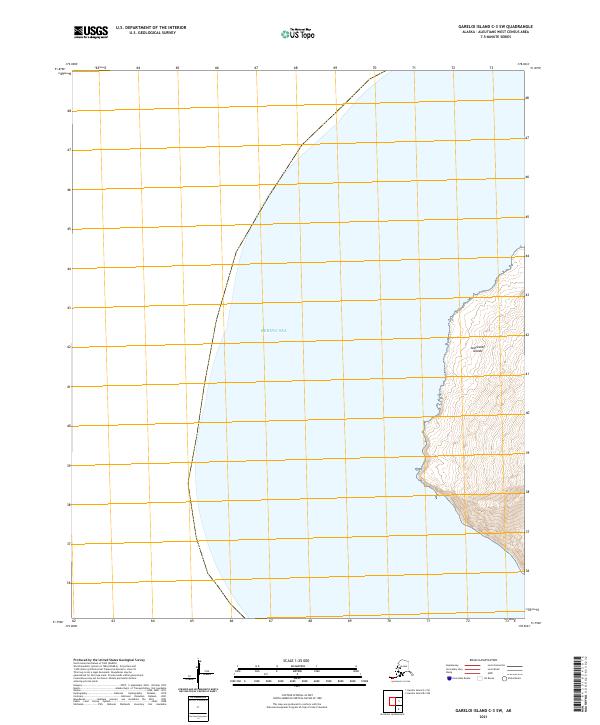 Gareloi Island C-3 SW topographic map thumbnail