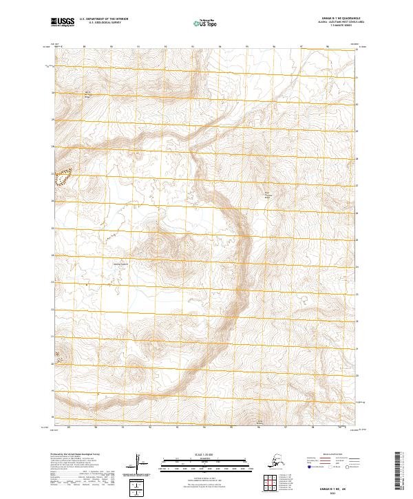 Umnak B-1 NE topographic map thumbnail