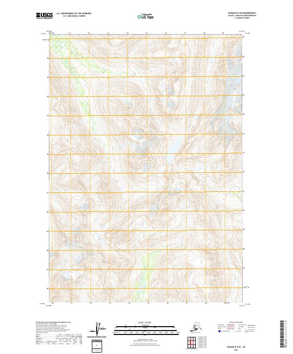 Kodiak B-5 SE topographic map thumbnail