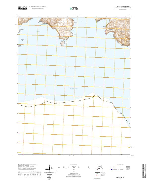 Atka C-1 SE topographic map thumbnail