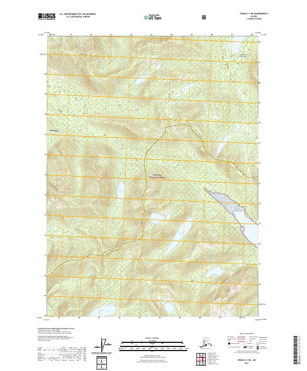 Craig C-1 NE topographic map thumbnail