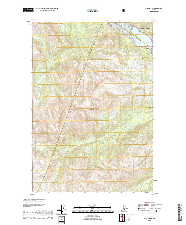 Sitka D-6 NW topographic map thumbnail