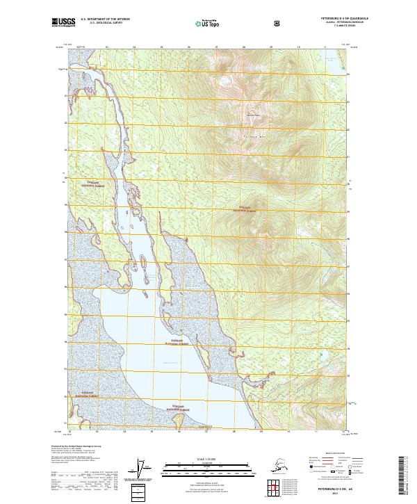 Petersburg D-4 SW topographic map thumbnail