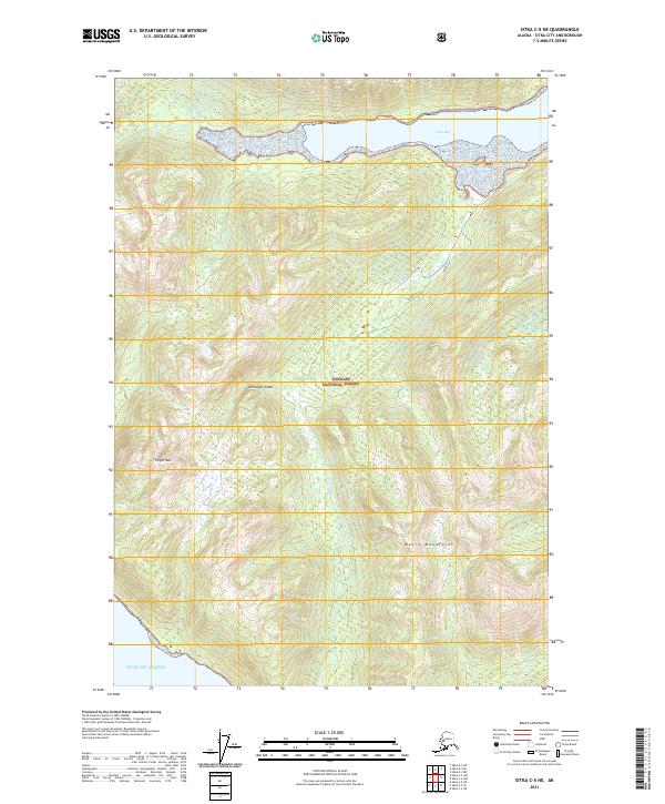 Sitka C-5 NE topographic map thumbnail
