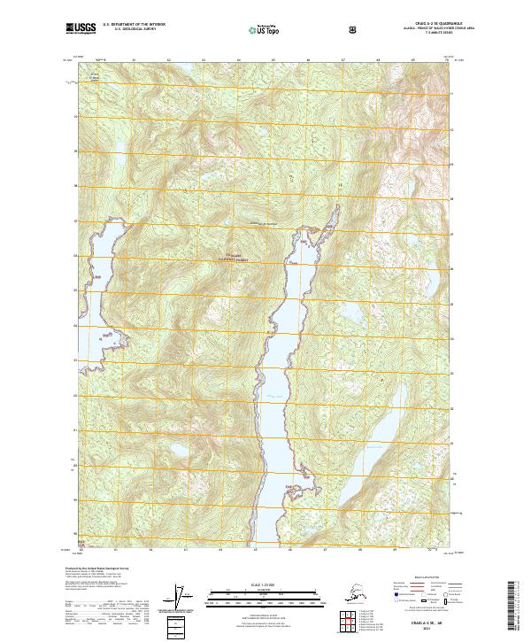 Craig A-2 SE 2021 topographic map thumbnail