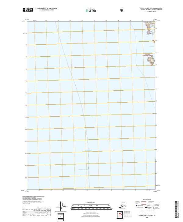Prince Rupert D-4 NE topographic map thumbnail