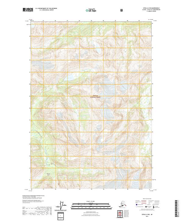 Sitka A-4 NE 2021 topographic map thumbnail