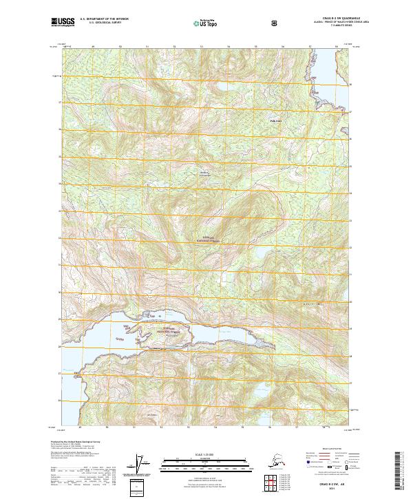Craig B-2 SW 2021 topographic map thumbnail