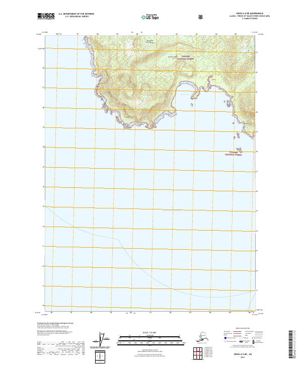Craig A-5 NE topographic map thumbnail