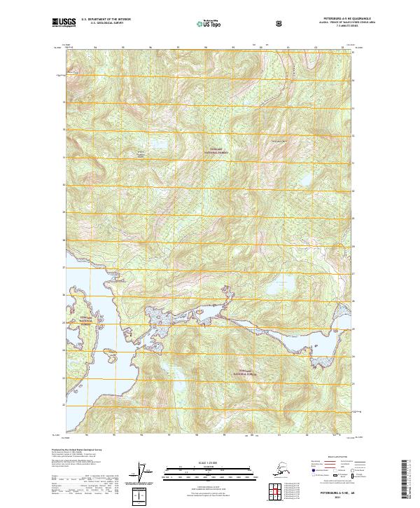 Petersburg A-5 NE topographic map thumbnail