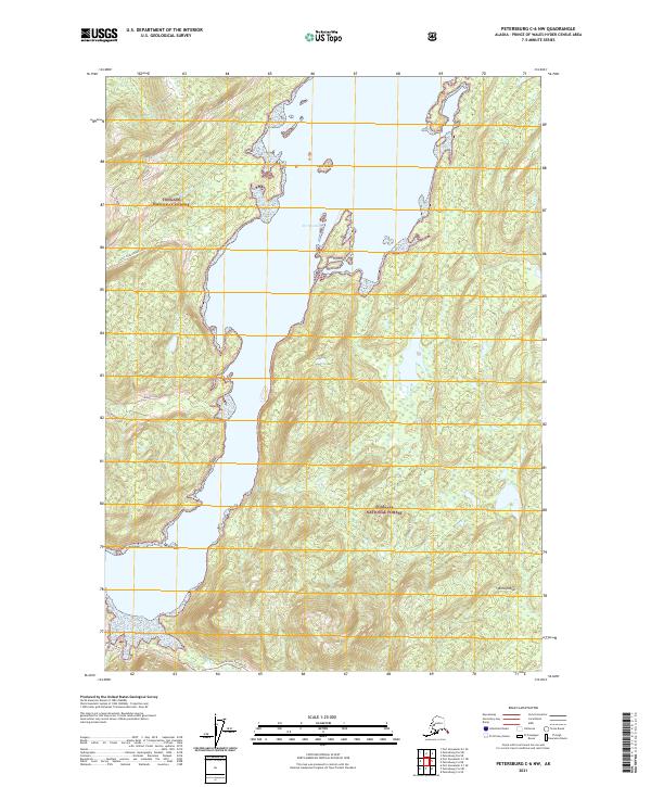 Petersburg C-6 NW topographic map thumbnail