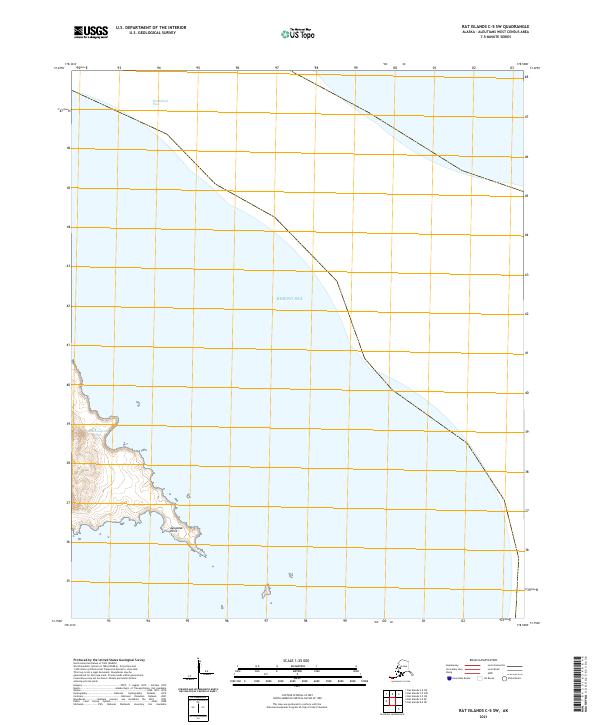 Rat Islands C-5 SW topographic map thumbnail
