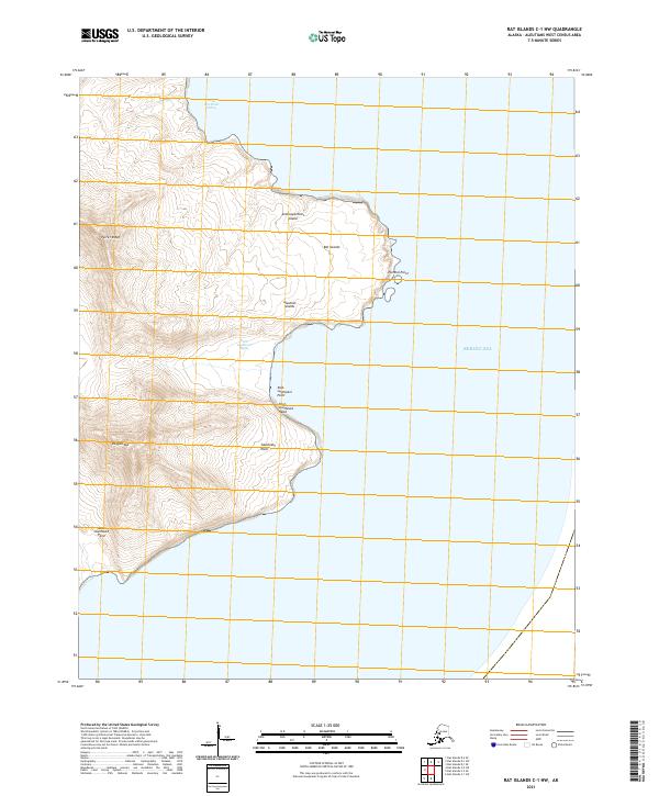 Rat Islands C-1 NW topographic map thumbnail