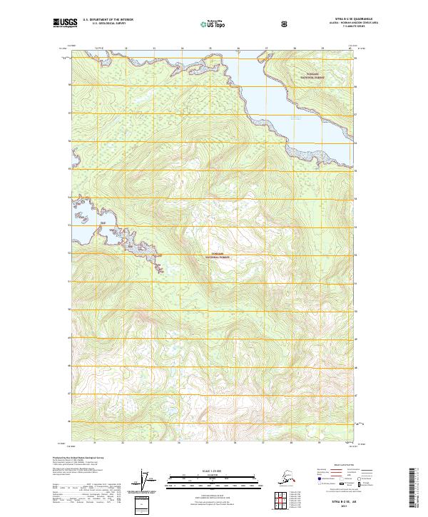 Sitka B-2 SE 2021 topographic map thumbnail