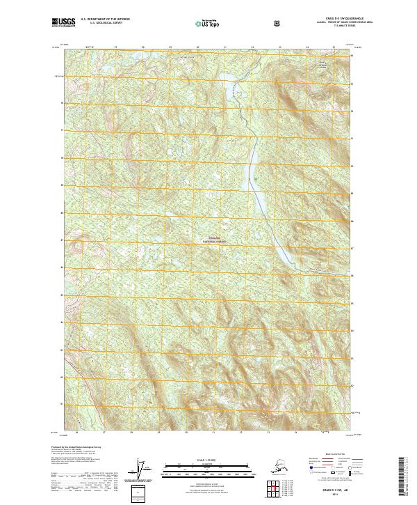 Craig D-3 SW topographic map thumbnail
