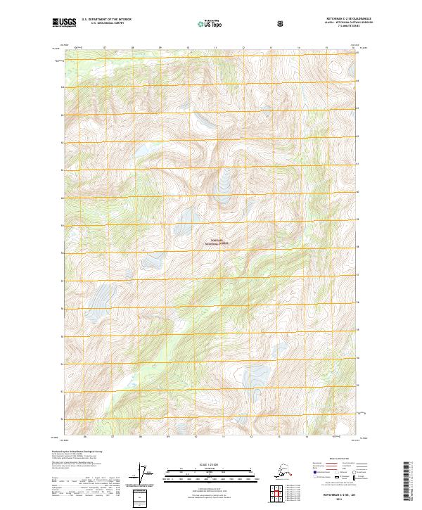 Ketchikan C-2 SE topographic map thumbnail