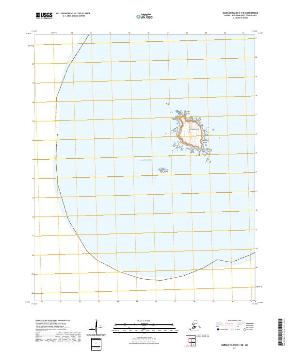 Gareloi Island B-4 SE topographic map thumbnail