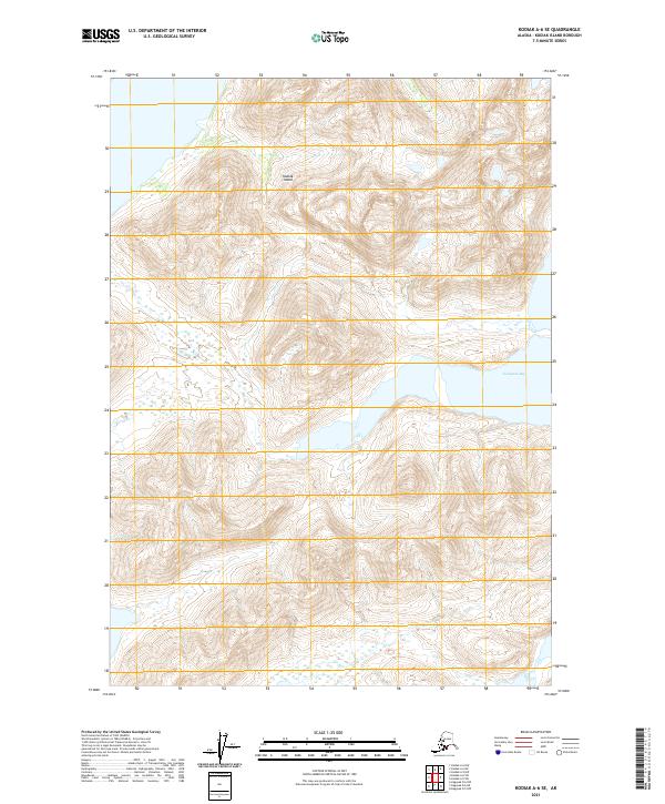 Kodiak A-6 SE topographic map thumbnail