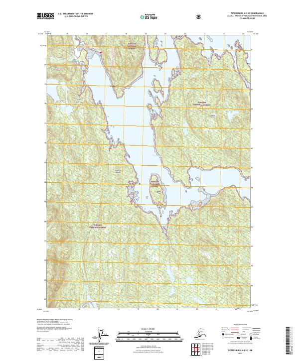 Petersburg A-4 SE topographic map thumbnail