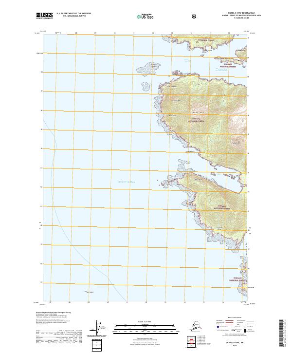 Craig A-4 SW 2021 topographic map thumbnail