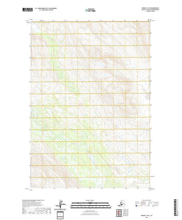 Kodiak C-5 SE topographic map thumbnail