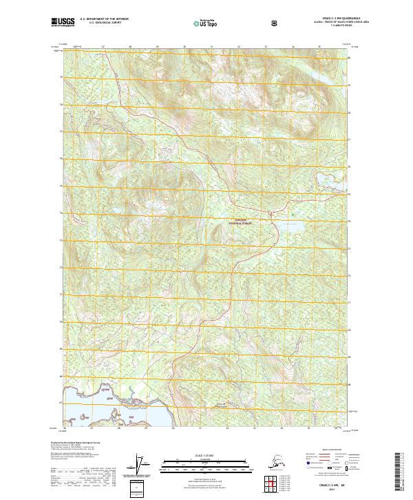 Craig C-3 NW topographic map thumbnail