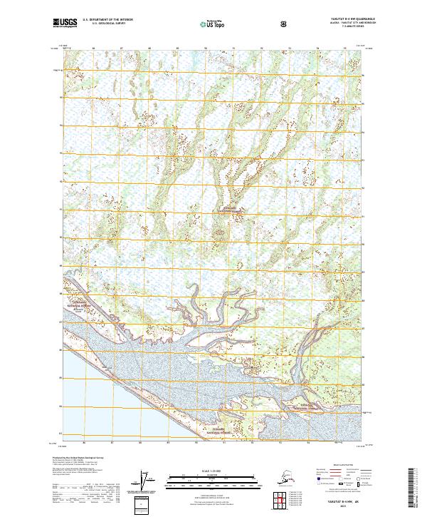 Yakutat B-4 NW topographic map thumbnail