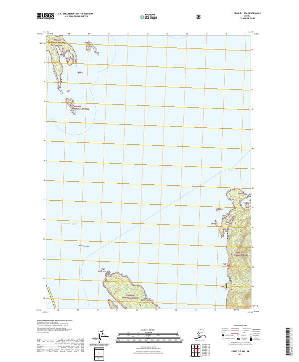 Craig D-1 SW topographic map thumbnail