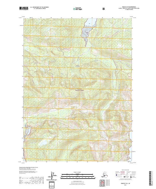 Craig B-3 SE 2021 topographic map thumbnail