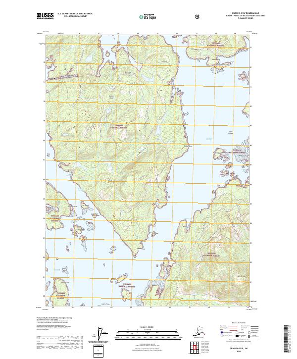 Craig D-4 SW topographic map thumbnail